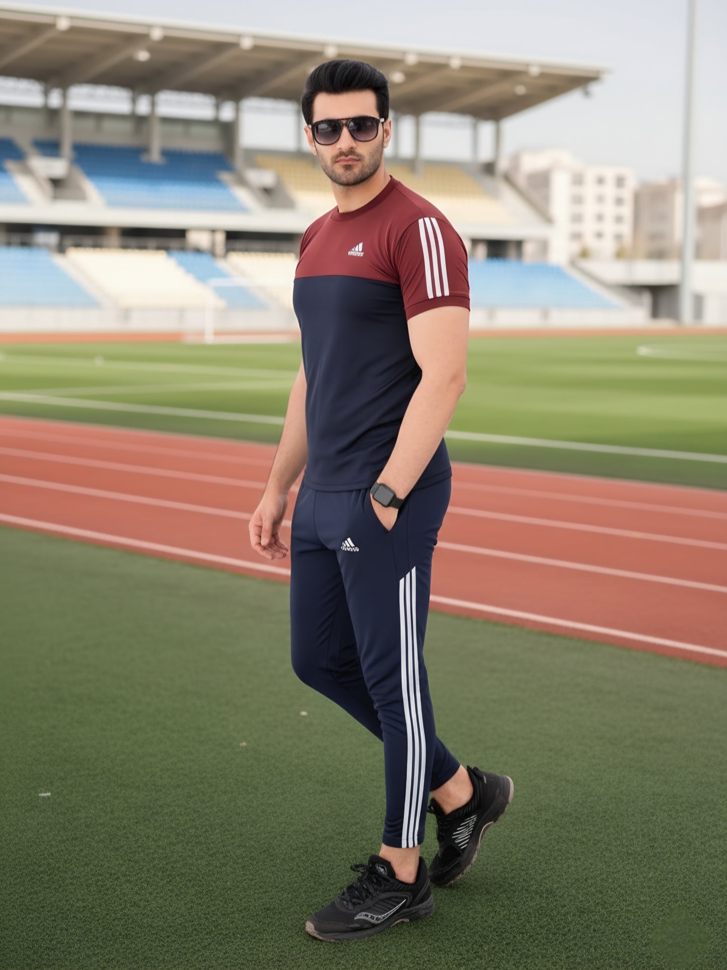 Adi- Density logo tracksuit