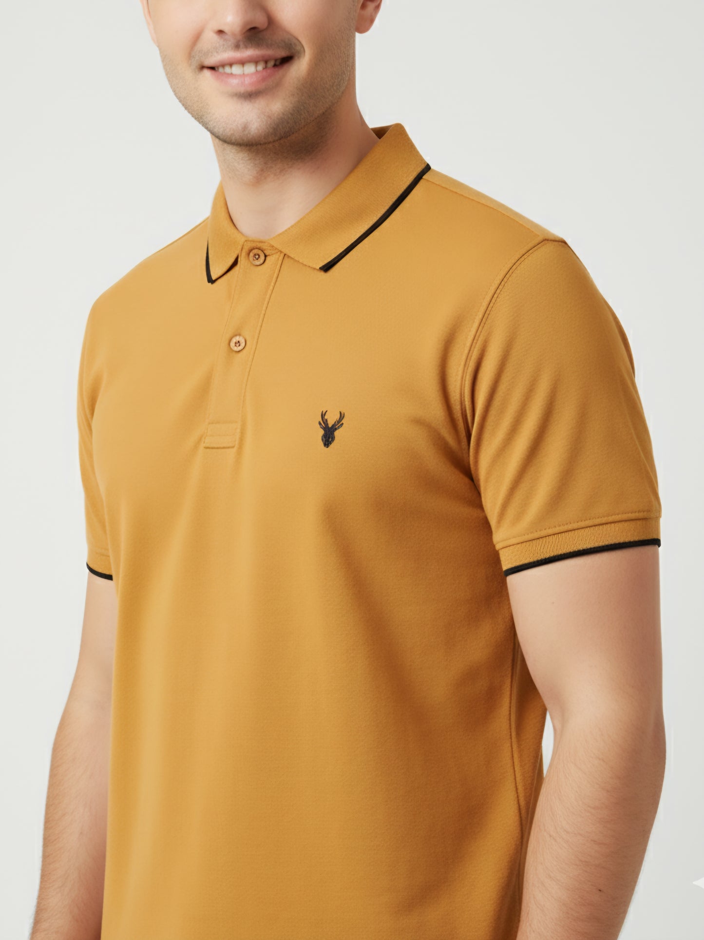 (Premium) Jacquard Collar Polo