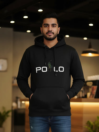 RL Embossed Hoodie