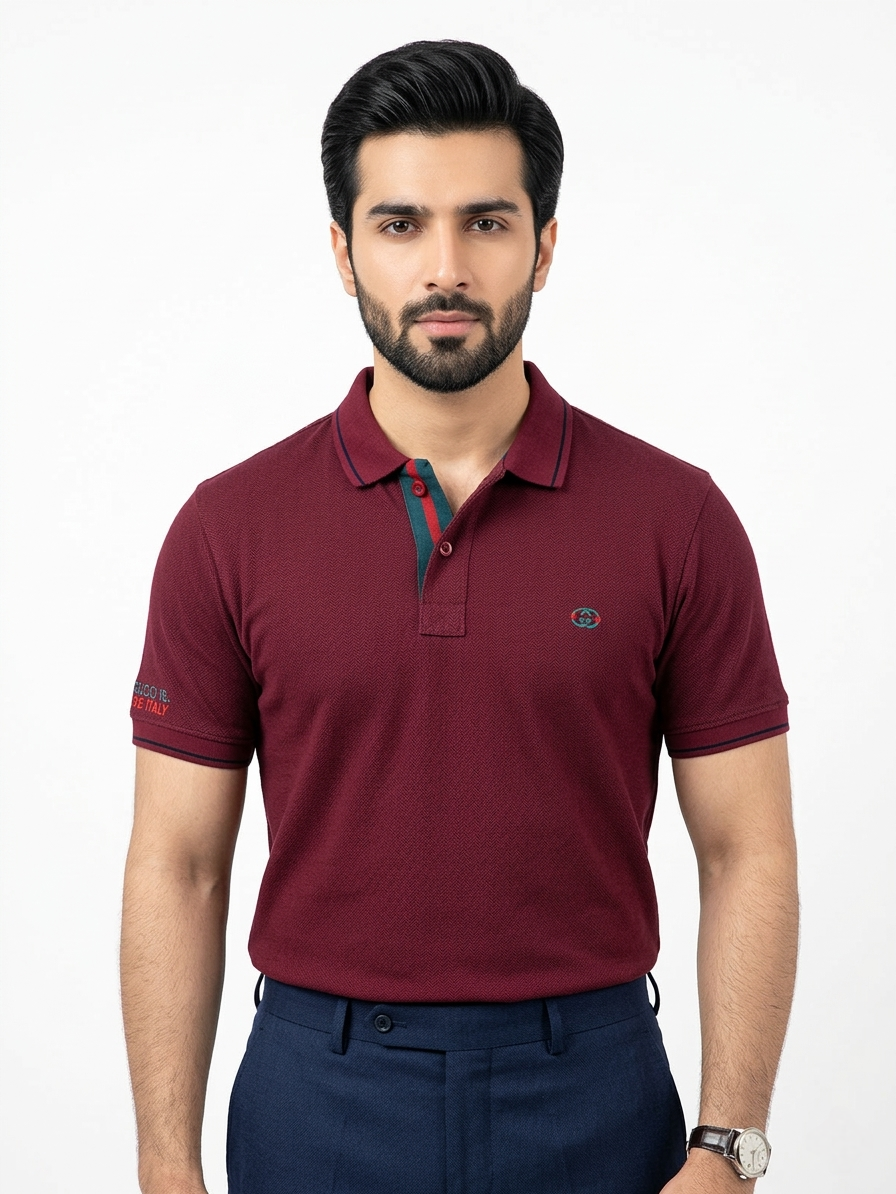 (Premium) Italian Texture Polo